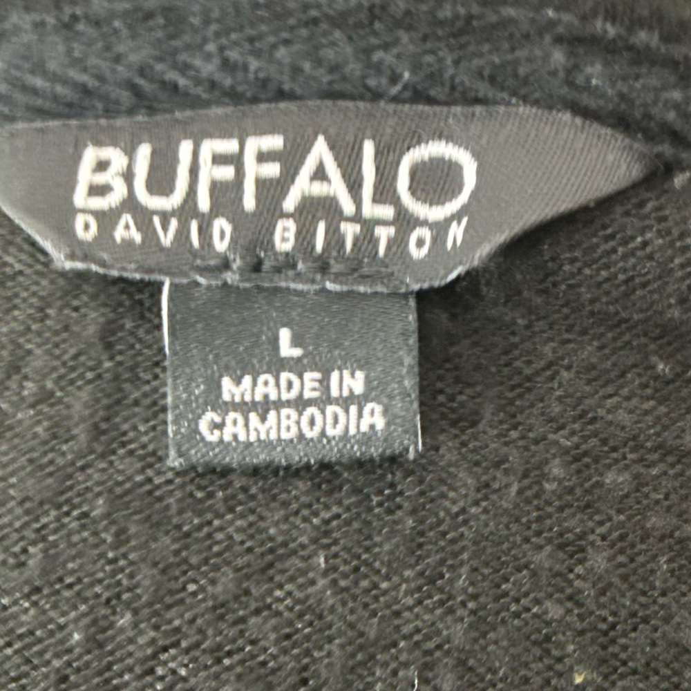 Buffalo David Bitton Cozy Star Print Crewneck Pullover - Picture 4 of 5